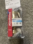 Kwikset 93001-870 Tylo Privacy Door Knob, Polished Brass. Fixed Price $18.00.