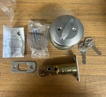 Pack Of 3 Kwikset Deadbolt, Satin Chrome 96600-715 Brand New. Fixed Price $42.74.