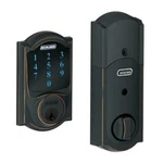 Schlage BE469ZPVCAM716 Touchscreen Deadbolt - Bronze. Fixed Price $190.00.
