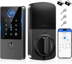Smart Door Lock Deadbolt Keyless Entry Fingerprint Keypad App Control. Fixed Price $69.95.