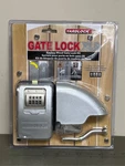 Yardlock Matte Silver Stainless Steel Keyless Gate 1 Pk. Fixed Price $50.39.