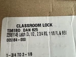 Falcon Lock T561BD Dan 625 Classroom Polished Chrome For Sfic Less Core. Fixed Price $199.99.
