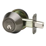 Copper Creek DB2410AN Single Cylinder Deadbolt Antique Nickel, Nib. Fixed Price $19.00.