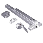 Coolous Controls Push Bar Panic Exit Device Aluminum, With Handle. Fixed Price $128.15.