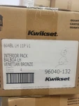 Kwikset 604BL Lh 11P V1 Interior Pack Balboa Venetian Bronze 96040-132. Fixed Price $23.99.