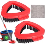 Brush For Rinseclean 2 Tank System, Scrubber Mop Red. Fixed Price $9.07.