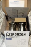 Smart Lock Ironzon 291Y Opens Via Fingerprint, App, Or Keys. New. Fixed Price $29.99.