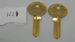 Hudson H21 Key Blanks (2) Also Known As Ilco BO1. Fixed Price $6.00.