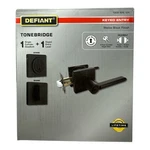 Defiant Tonebridge Keyed Entry Deadbolt Combo Pack Matte Black 1009 429 124 New. Fixed Price $34.95.