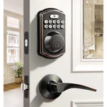 Keypad Digital With Lever Handle- Electronic Deadbolt Veise KS01B New. Fixed Price $49.99.