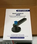 Bafuweiy Smart Fingerprint Door Lock, New, Original Box, Opened, Never Used. Fixed Price $35.00.