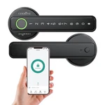 Fingerprint Smart Lever Lock Tuya App Control Keyless Entry Bluetooth Touchsc.... Fixed Price $51.96.