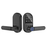 Smart Keypad Door Lock 5-IN-1 Keyless Entry Fingerprint App Control Handle. Fixed Price $53.92.