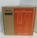 Philips 4200 Fingerprint Keypad Smart Deadbolt With Wi-fi Bridge & Handleset. Fixed Price $79.95.