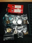 Pc Lsda 6 Pin K224 Satin Nickel Rim Cylinders Both Keyed Alike. Nos. LOT9873. Fixed Price $24.00.