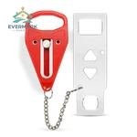 Rerishom Portable Door Lock Extra For Additional Privacy And Safety Red. Fixed Price $15.00.