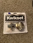 Single-sided Deadbolt Plus,no 663 5 Cp, Kwikset, 3PK. Fixed Price $29.99.