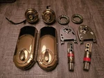Pack Kwikset 925 Kevo 15 Smartcode Electronic Deadbolt Gold (no Keys). Fixed Price $29.99.