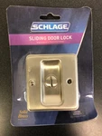 Schlage Co SC991B-619 Sliding Dr Lock, Satin Nickel. Fixed Price $11.83.