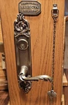 Baldwin Mortise Lock 6933 Versailles Lever Entrance Trim Front Door Solid Brass. Fixed Price $269.00.