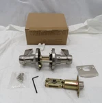 Probrico Passage Door Lever Handle Hall & Closet Satin Nickel DL12061SNPS. Fixed Price $19.88.