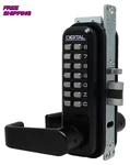 2985JB Narrow Stile Latch Jet Black Single Combination Alloy Steel Zinc New Usa. Fixed Price $409.43.
