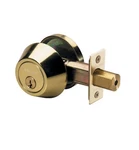 Master Lock DS0603KA Deadbolt, Polished Brass, Single Cylinder. Fixed Price $26.40.