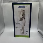 Schlage Camelot Entry Door Handle With Lever - Satin Nickel FE285V 619 Acc. Fixed Price $109.99.