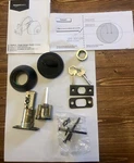Amazon Basics Deadbolt - Single Cylinder Black Standard. Fixed Price $19.95.