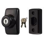 Ideal Security Model Glk Deadbolt For Storm And Screen Doors, Key Lock, Black. Fixed Price $24.51.