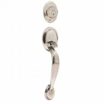 Weiser Lock GAC9771K15S Exterior Kingsway Single Cylinder Handleset Satin Nickel. Fixed Price $99.99.