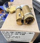 Schlage 23-030 Lock Cylinders Ka 626 Finish Brass W/ Keys. Fixed Price $17.95.