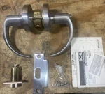 Schlage ND80PD Spa 626 Lever Lockset, Mechanical, Storeroom Satin Chrome. Fixed Price $200.00.