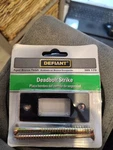 Defiant 2-3/4 In. Aged Bronze Deadbolt Strike 389179. Fixed Price $7.99.