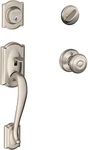 Schlage Camelot Single Cylinder Keyed Entry Handleset Georgian Knob F60. Fixed Price $65.00.