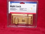 Wright Products Night Lock Model V380BR. Fixed Price $12.50.