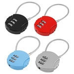 Litoexpe 4 Pcs Combination Lock, 3 Digit Outdoor Waterproof Padlock Colors. Fixed Price $12.35.