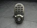 Exterior Assembly For Kwikset Halo Satin Nickel Keypad Wifi Single-cylinder Lock. Fixed Price $55.99.