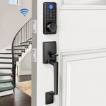 Loctian Wifi Front Door Set Fingerprint Smart Handle Keyless .... Fixed Price $59.30.