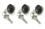 Locks - Mixed (double Cylinder, Duronotic Bronze, 3 Pack). Fixed Price $48.37.