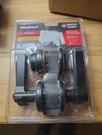 Kwikset Hollis Round Rose Matte Black Handle With Single Cylinder Deadbolt Combo. Fixed Price $45.99.