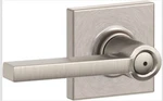 Schlage Latitude Privacy Door Lever Set With Collins Trim - F40. Fixed Price $23.99.