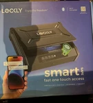 Lockly Smart Safe Fast One Touch Access PGV528WMB Black Brand New Sealed. Fixed Price $205.99.