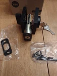 Yale Expressions Series, Marcel Single Cylinder Deadbolt, Flat Black, Two Keys. Fixed Price $20.00.