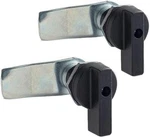 Wjskdq 2PCS Thumb Operated Offset Cam Lock Black. Fixed Price $21.79.