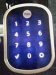 Yale Prosl Keyless Touchscreen Z-wave Smart Deadbolt Satin Nickel YRD156. Fixed Price $144.00.