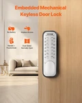 Mechanical Keyless Entry Lock, For Home Office Outdoor Fence Garage Yard. Fixed Price $44.72.