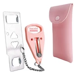Acemining Portable Door Home Security Locker Travel 1 Pack, Pink. Fixed Price $19.34.