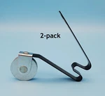 2-PACK 1" Steel-wheel Spring Tension Rollers For Screen Doors Prime-line B513. Fixed Price $11.99.