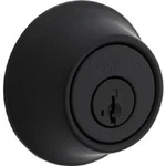 (2)-KWIKSET Door Deadbolt With Smartkey, Matte Black 96600-710. Fixed Price $59.82.